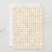 Racing Derby Day Party Kunst, Dichtung und Musik Einladung (Rückseite)