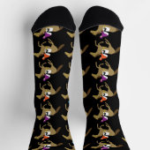 Racing Derby Jockeys Muster Socken (Oben)