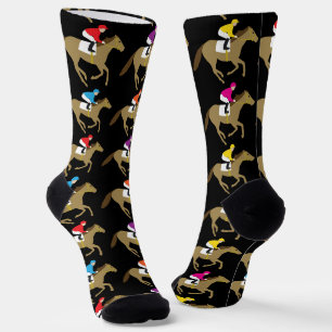 Racing Derby Jockeys Muster Socken