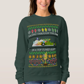 Racing Driver Weihnachts-Shirt Sweatshirt
