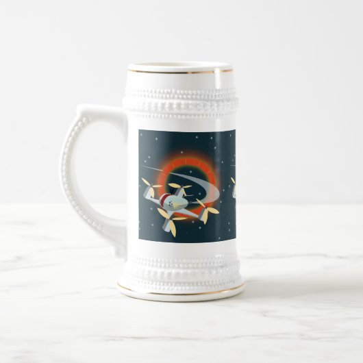 Racing-Drohne Bierglas (Links)