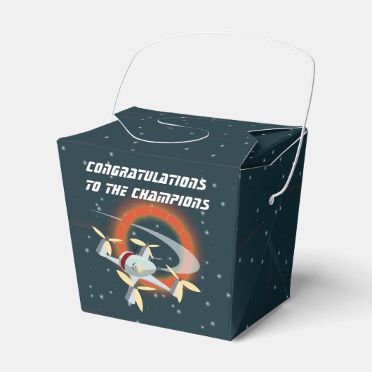 Racing-Drohne Geschenkschachtel (Vorderseite)