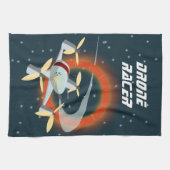 Racing-Drohne Geschirrtuch (Horizontal)