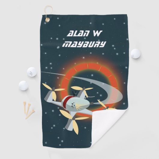 Racing-Drohne Golfhandtuch (Insitu)