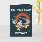 Racing-Drohne Karte (Gelbe Blume)