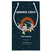 Racing-Drohne Kleine Geschenktüte (Rückseite)