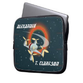 Racing-Drohne Laptopschutzhülle (Vorderseite Links)