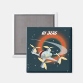 Racing-Drohne Magnet (Vorderseite/Rückseite)