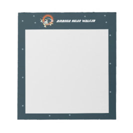 Racing-Drohne Notizblock