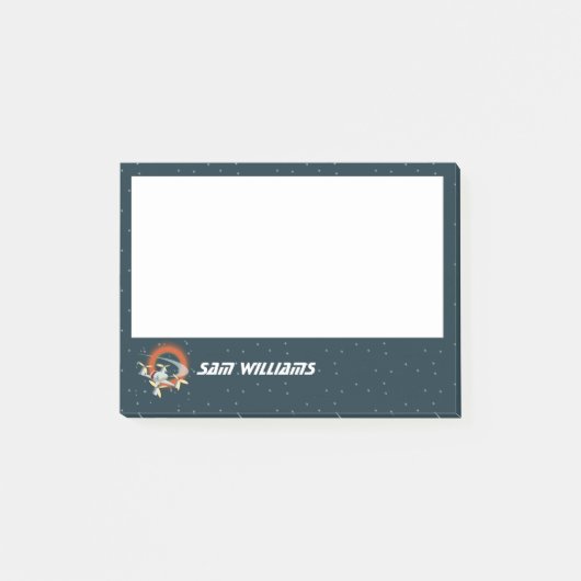 Racing-Drohne Post-it Klebezettel (Vorderseite)