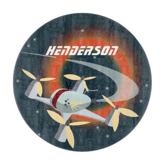 Racing-Drohne Schneidebrett (Vorderseite)