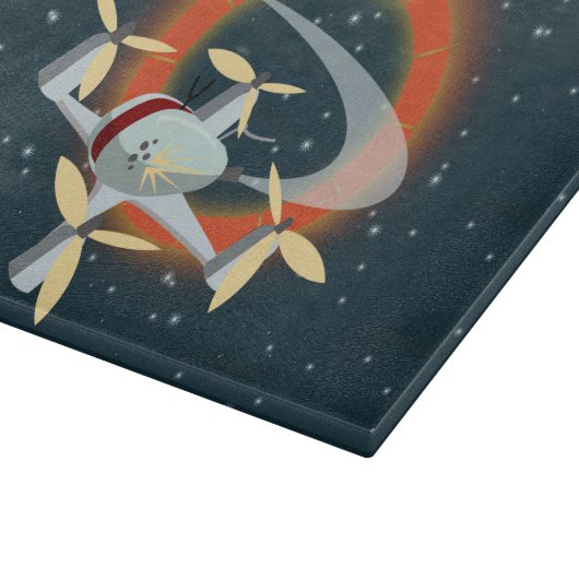 Racing-Drohne Schneidebrett (Ecke)