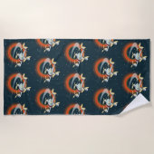 Racing-Drohne Strandtuch (Vorderseite)