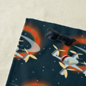 Racing-Drohne Strandtuch (Beispiel)