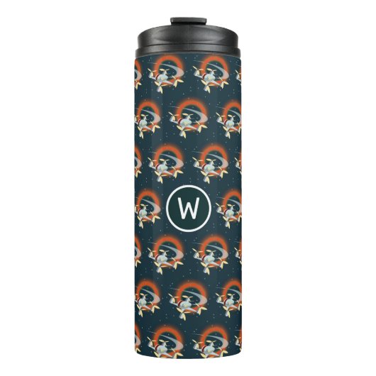 Racing-Drohne Thermosbecher (Vorderseite)