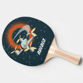 Racing-Drohne Tischtennis Schläger (Seitenansicht)