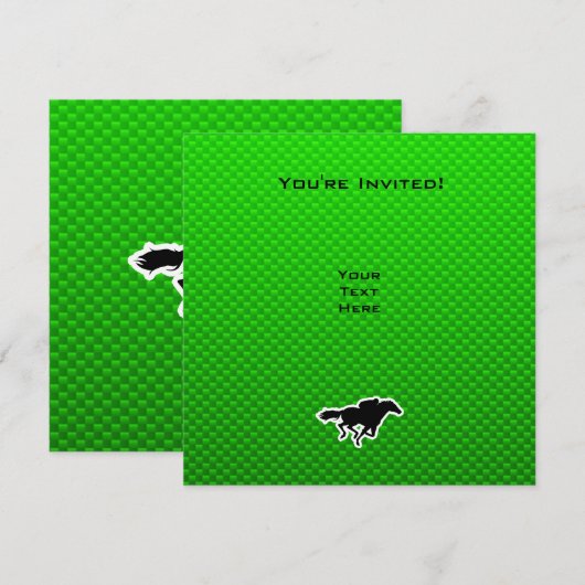 Racing Einladung (Vorne/Hinten)