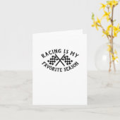 Racing Eye My Lieblings Season Art Sticker Karte (Gelbe Blume)