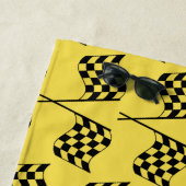 Racing Fahnen Strandtuch (Beispiel)