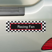 Racing Fan Autoaufkleber (Auf Auto)