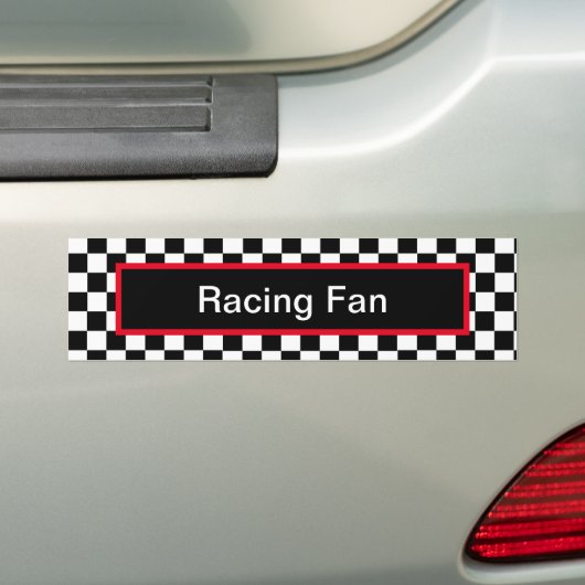Racing Fan Autoaufkleber (Auf Auto)