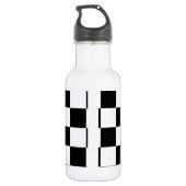 Racing-Flag für kundenspezifisches Auto Edelstahlflasche (Rückseite)