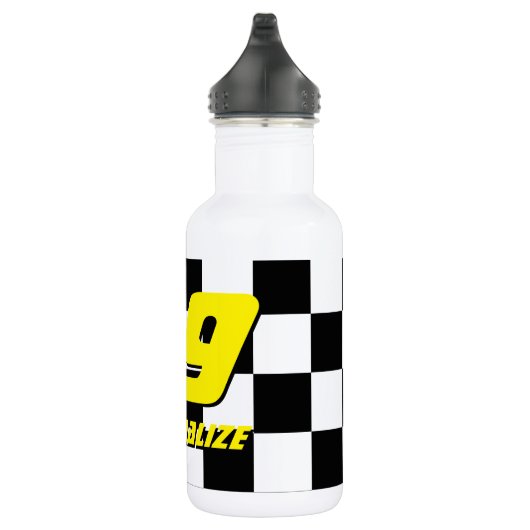 Racing-Flag für kundenspezifisches Auto Edelstahlflasche (Rechts)