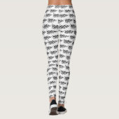 Racing Flag Leggings (Rückseite)