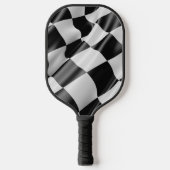 Racing Flag Pickleball Paddle (Vorderseite)