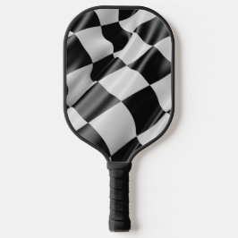 Racing Flag Pickleball Paddle