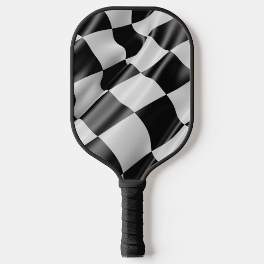 Racing Flag Pickleball Paddle (Vorderseite)