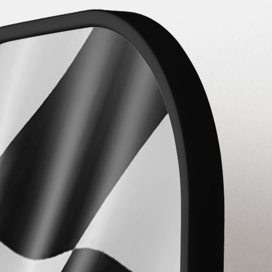 Racing Flag Pickleball Paddle (Linke Seite)