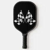 Racing Flag Pickleball Paddle (Rückseite)