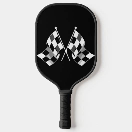 Racing Flag Pickleball Paddle (Rückseite)