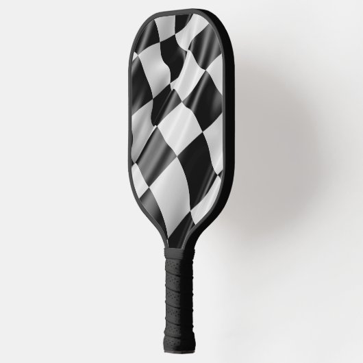 Racing Flag Pickleball Paddle (Links)