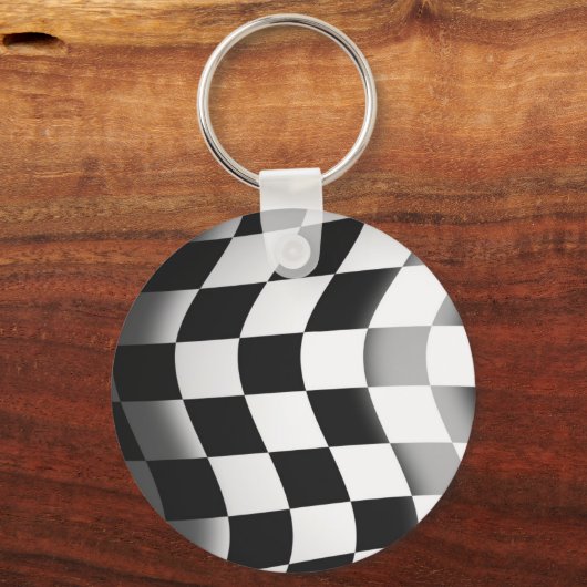 Racing Flag Schlüsselanhänger (Vorderseite)