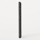 Racing Flags auf Carbon Fibre Black Stripes Case-Mate iPhone Hülle (Hinten/Links)