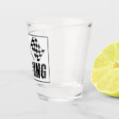 Racing Flags Schnapsglas (Rechts)