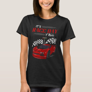 Racing für Fernverkehrswagen Es ist Renntag Yall M T-Shirt