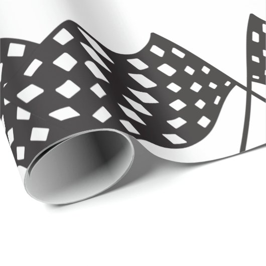 Racing Geschenkpapier (Rolleneckpunkt)