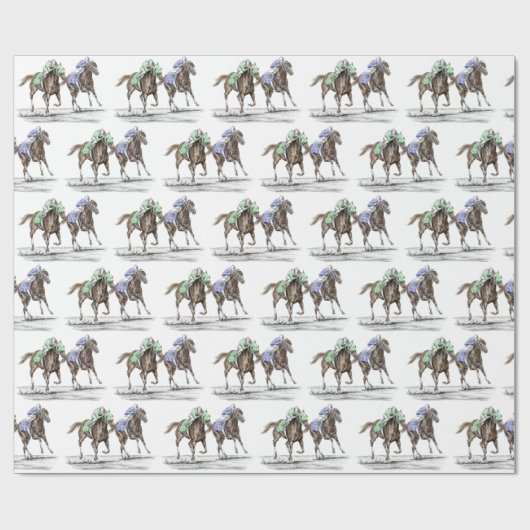 Racing Geschenkpapier (Flach)
