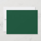 Racing Green Classic Border Mitteilungskarte (Rückseite)