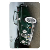 Racing Green Jaguar XK 120 Magnet (Vertikal)