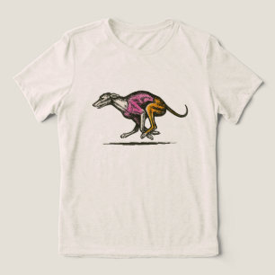 Racing Greyhound Adoption Tri-Blend Shirt