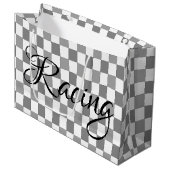 Racing Große Geschenktüte (Vorderseite Schrägansicht)