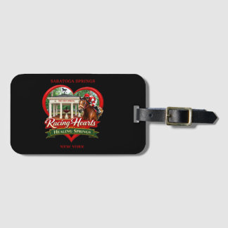 Racing Hearts And Healing Springs - luggage tag Gepäckanhänger