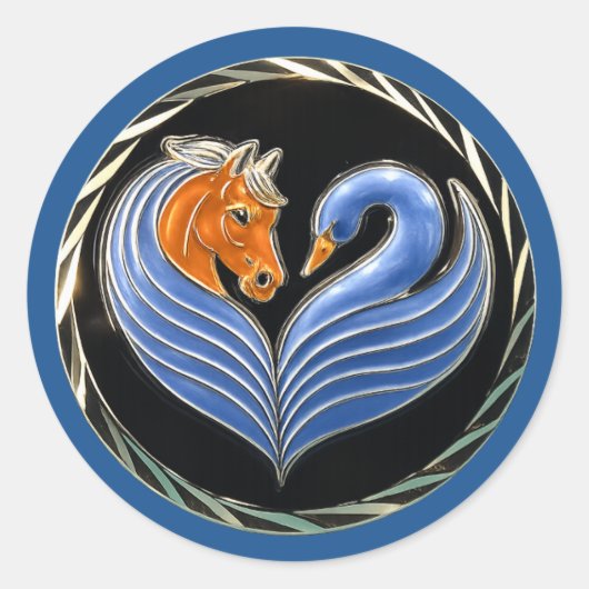 Racing Hearts and Healing Springs - Sticker (Vorderseite)