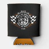 Racing Hell on Wheels Checkered Pro Dosenkühler (Vorderseite)