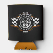 Racing Hell on Wheels Checkered Pro Dosenkühler (Rückseite)