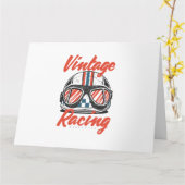 Racing Helmet Karte (Gelbe Blume)